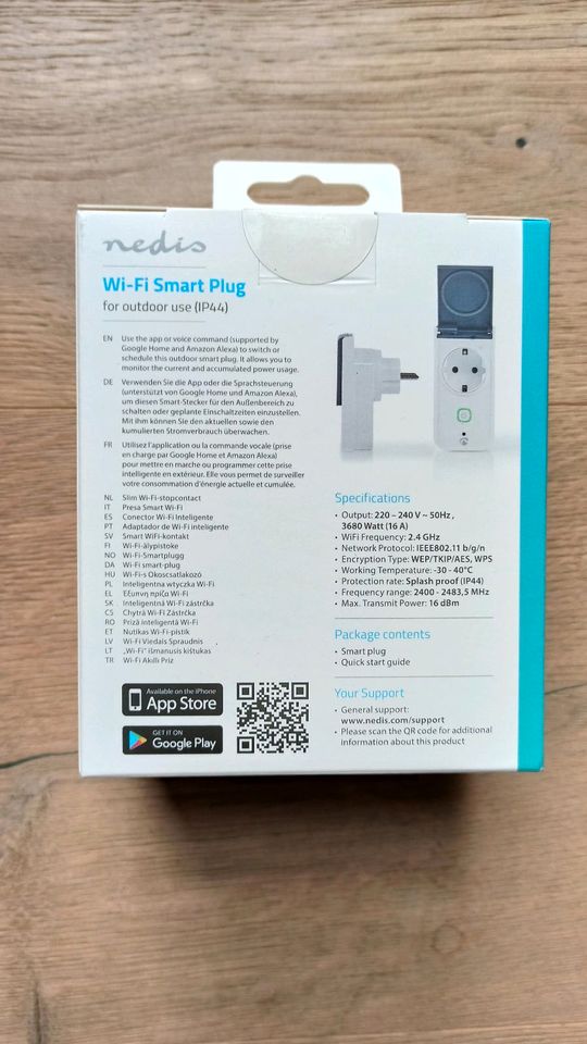 Nedis Wifi Smart Plug neu OV in Weibhausen