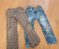 2 Hosen 116 Vertbaudet Jeans Karohose kariert Jeanshose Bayern - Nordendorf Vorschau