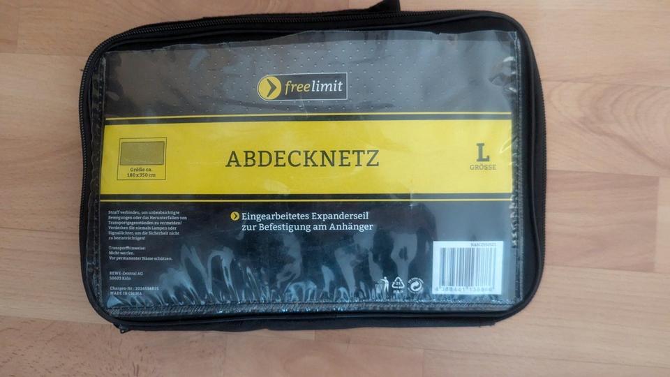 freelimit Abdecknetz Anhängernetz 180 x 350 cm GR. L grün neu in Bensheim