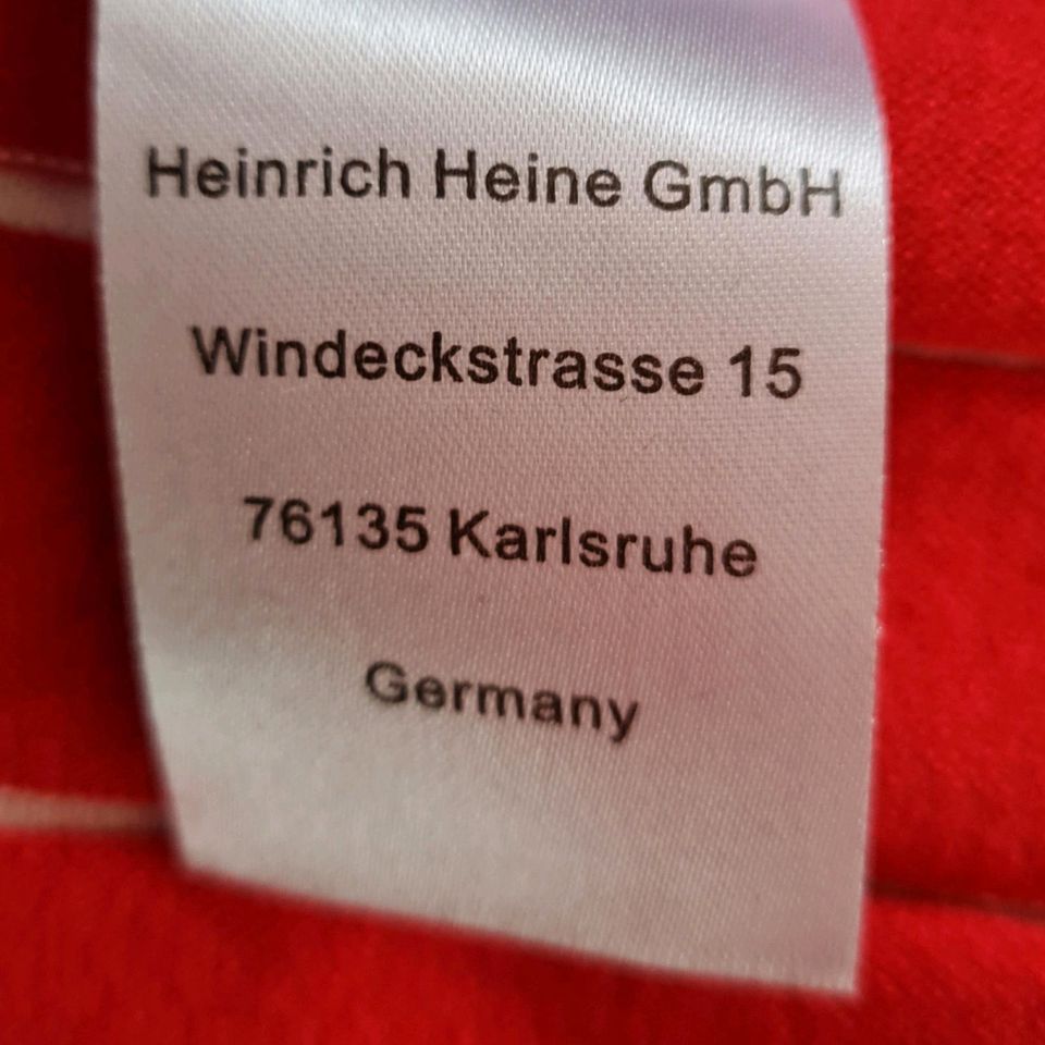 Best Connections Pulli, Pullover, Gr. 36/38 rot weiss gestreift in Espelkamp