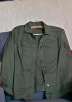 Damen Jeans Jacke olivgrün/khaki Neu Gr 48 nie getragen Bayern - Wasserlosen Vorschau