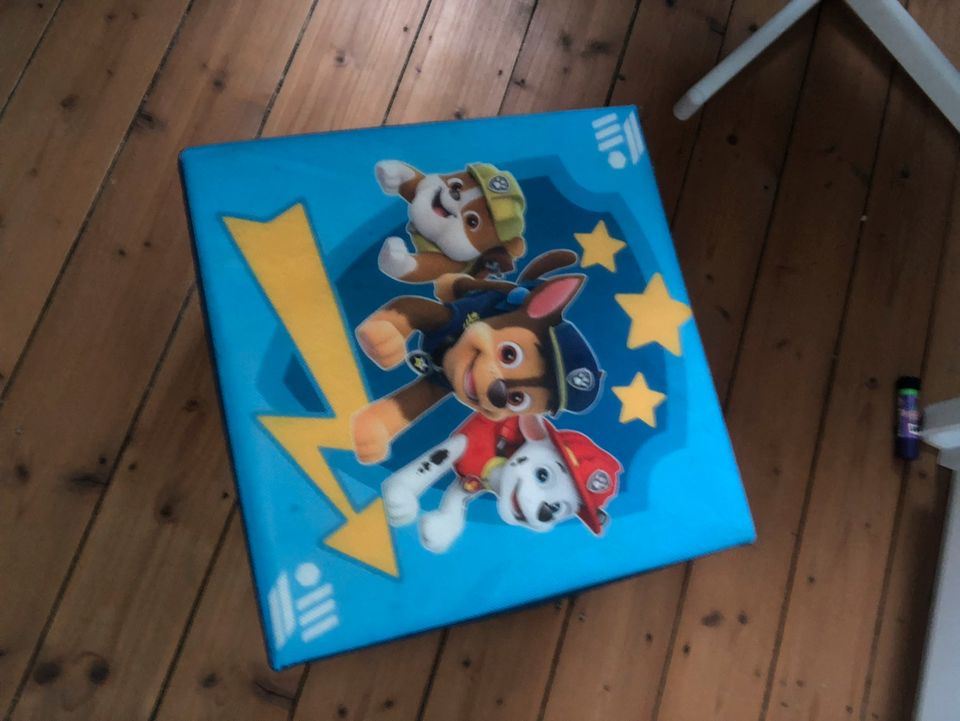 Sitzhocker PawPatrol in Saffig