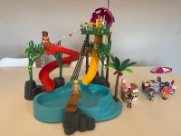 Playmobil 70609 Aquapark mit Rutsche + 70614 mobiler Crepesstand Thüringen - Altenburg Vorschau