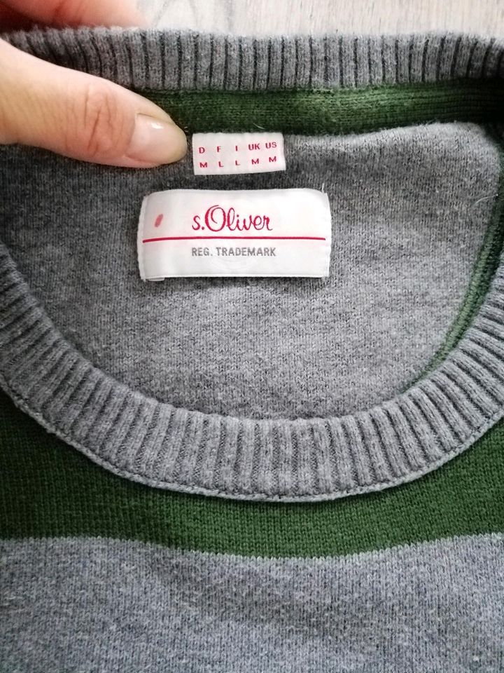 S Oliver Herren Pullover Gr. M in Höchstadt