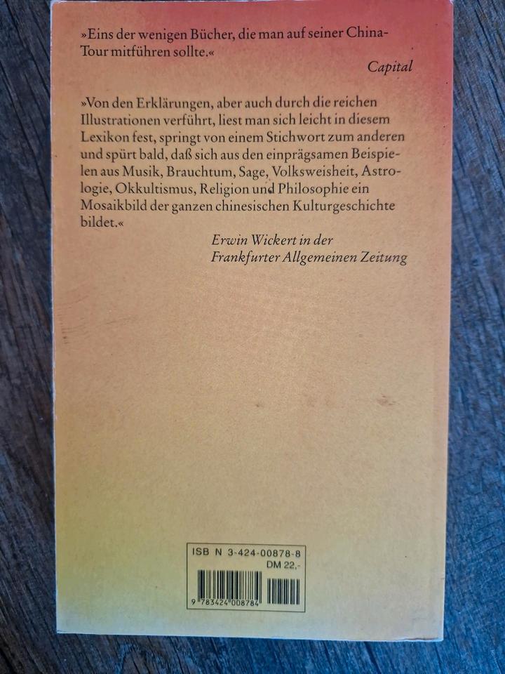 Wolfram Eberhard - Lexikon chinesischer Symbole Bildsprache China in Hamburg