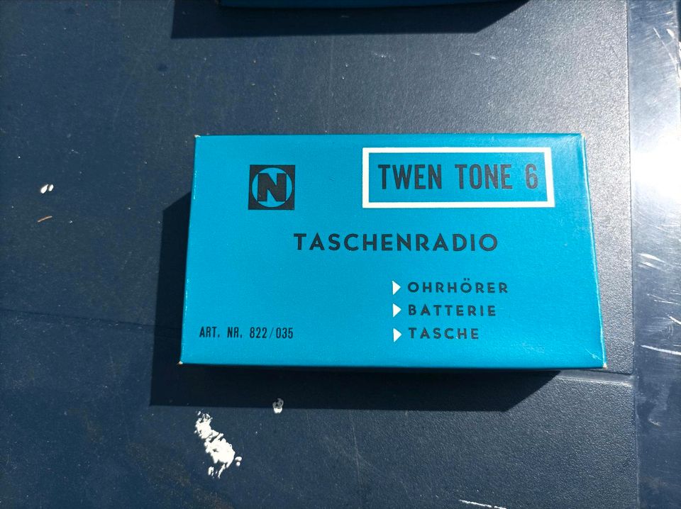 Transistor Taschenradio Twen Tone 6 Neckermann in Minden