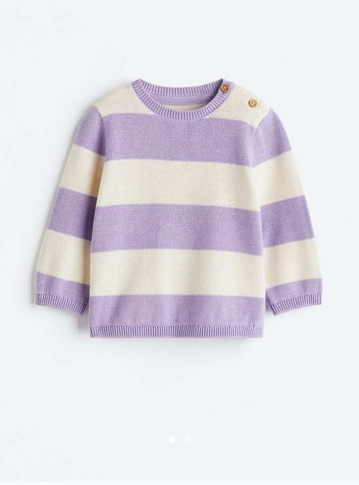 74 H&m Sweater Baumwolle Shirt Pullover Pulli Baby neu Sweatshirt in Leverkusen