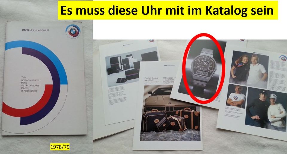 Suche Katalog BMW Motorsport GmbH Teile und Accessoires 1978-1980 in Göppingen