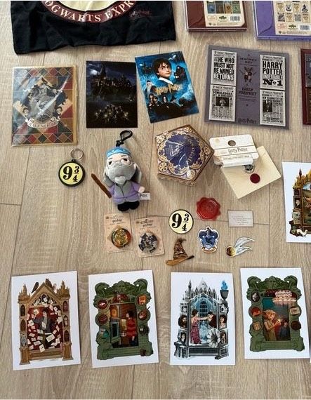 Harry Potter großes  Sammlerpaket neu Tasche Postkarten Magnete in Geislingen an der Steige