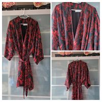 Mango Kimono Satinoptik Muster Blumen Vögel XS S Neu Rheinland-Pfalz - Waldmohr Vorschau