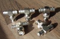 BNC T-Stück 1 x Stecker - 2 x Kupplung / Adapter Verteiler Hessen - Bickenbach Vorschau