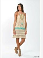 SALE*Gipsy Quenn Coachella  Kleid Lochstickerei Spitze Beige S/M Baden-Württemberg - Kirchheim unter Teck Vorschau