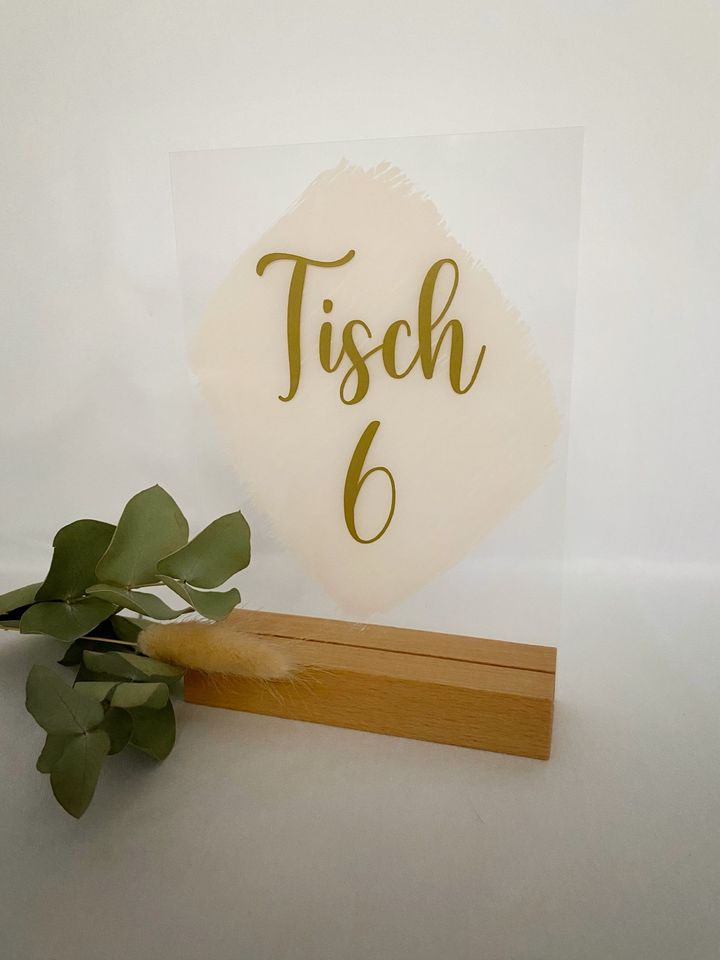 ***Tischnummern Acryschild Blush*** VERLEIH Hochzeit Event in Remscheid