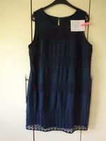 Kleid Nachtblau mit Spitze Größe 46 = 8,00€ Niedersachsen - Visbek Vorschau