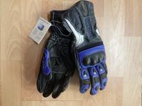 Handschuhe Racing Leder  Farbe blau/schwarz S/M Niedersachsen - Nordhorn Vorschau