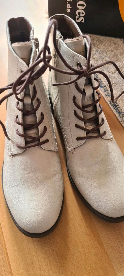 Dockers Stiefeletten,  Schuhe, Gr. 41, beige, NEU in Horb am Neckar