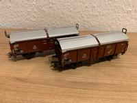 Märklin H0 4619  2 Stück Schiebedach-Wagen mit Gleis 5 Druck Baden-Württemberg - Wilhelmsdorf Vorschau