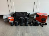 Sony Alpha 58 Spiegelreflexkamera / 4 Objektive / Tasche / Stativ Nordrhein-Westfalen - Willich Vorschau