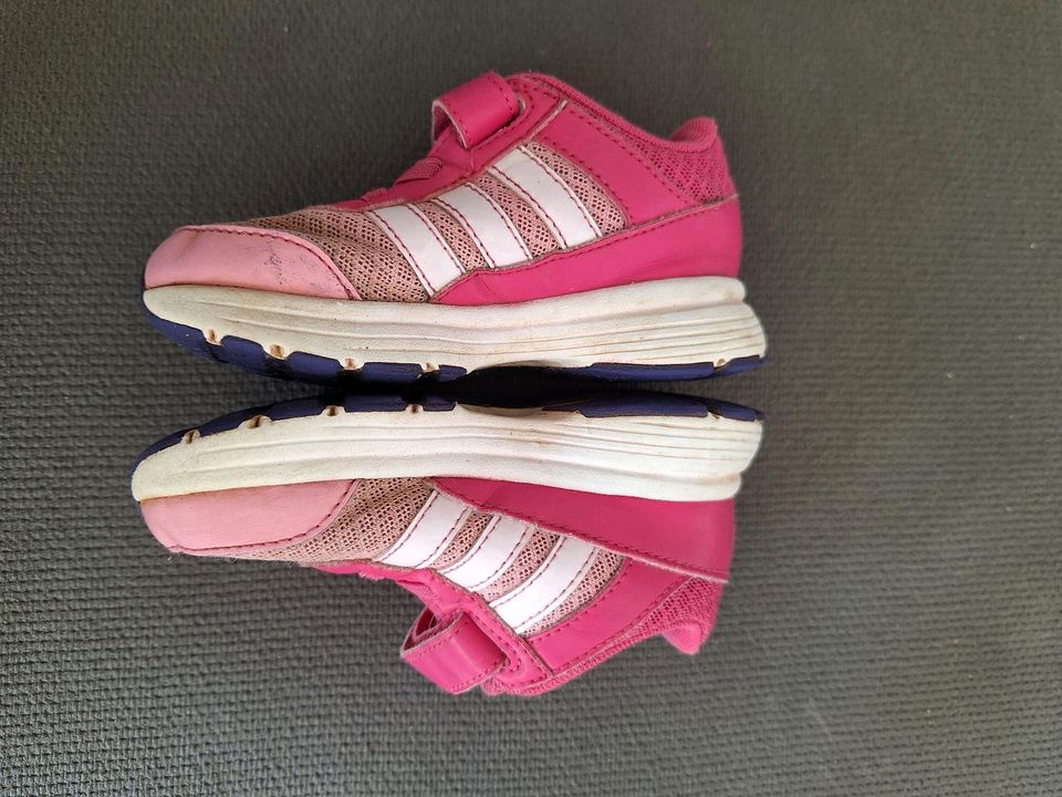 Adidas Klettverschluss Sneaker Mädchen pink (23) in Ratingen