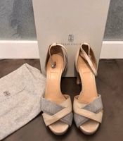 Brunello Cucinelli Pumps Sandalen Creme grau Gr 37 Top Zustand Duisburg - Homberg/Ruhrort/Baerl Vorschau