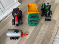 2 Traktoren 1 Güllefass und 1 Kipp-Lkw MAN Kinder Spielzeug Hessen - Rosenthal Vorschau