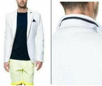 zara Premium Sakko weiß Marine Anzug NEU OVP Designer Smoking Si Hessen - Michelstadt Vorschau