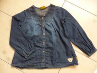 Steiff Mädchen Jeans Bluse / Tunika Gr. 110 blau Nordrhein-Westfalen - Haan Vorschau