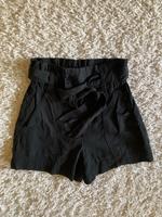 Paperbag Shorts kurze Hose schwarz von H&M Bayern - Geiselhöring Vorschau