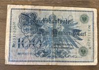 Reichsbanknote 100 Mark Ein Hundert Mark 1908 Bayern - Itzgrund Vorschau
