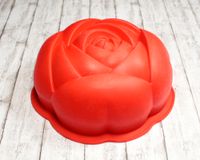 Kuchenform - 3D Silikon Backform als Blumendesign Rose Thüringen - Pössneck Vorschau