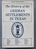 Biesele- The History of the German Settlements in Texas  Englisch Hessen - Bad Camberg Vorschau