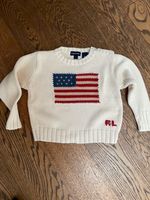 Original Ralph Lauren Strickpulli mit Flagge, 4T Bayern - Tittling Vorschau