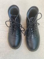 Schwarze Lederstiefel/ Schnürstiefel Doc Marten-ähnlich Bayern - Regensburg Vorschau