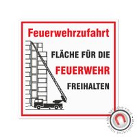 Hinweisschild Feuerwehrzufahrt Magnetschild Schild Nordrhein-Westfalen - Castrop-Rauxel Vorschau