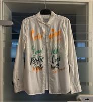 Soccx Bluse Gr.40 L Weiss Druck Neu Nordrhein-Westfalen - Wiehl Vorschau
