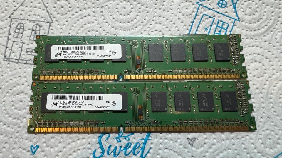 verschiedene Arbeitsspeicher RAM DDR DDR2 DDR3 ab 2,- in Hamm