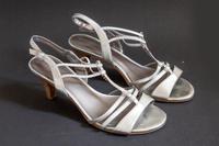 Silberne Riemchen Sandalen Tamaris Gr 41 Nürnberg (Mittelfr) - Mitte Vorschau