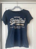 T-Shirt Superdry dunkelblau Damen Hessen - Marburg Vorschau