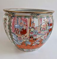 Seltene hanbemalte chinesische Antik Vase Topf Cachepot Hessen - Gelnhausen Vorschau