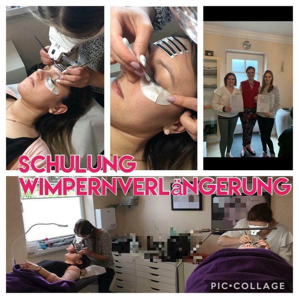 Schulung Microblading, Wimpernverlängerung, Wimpernlifting in Achim