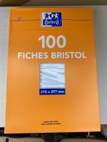 Oxford Fiches Bristol 210 x 297 mm DIN A4, 100 Karten München - Bogenhausen Vorschau