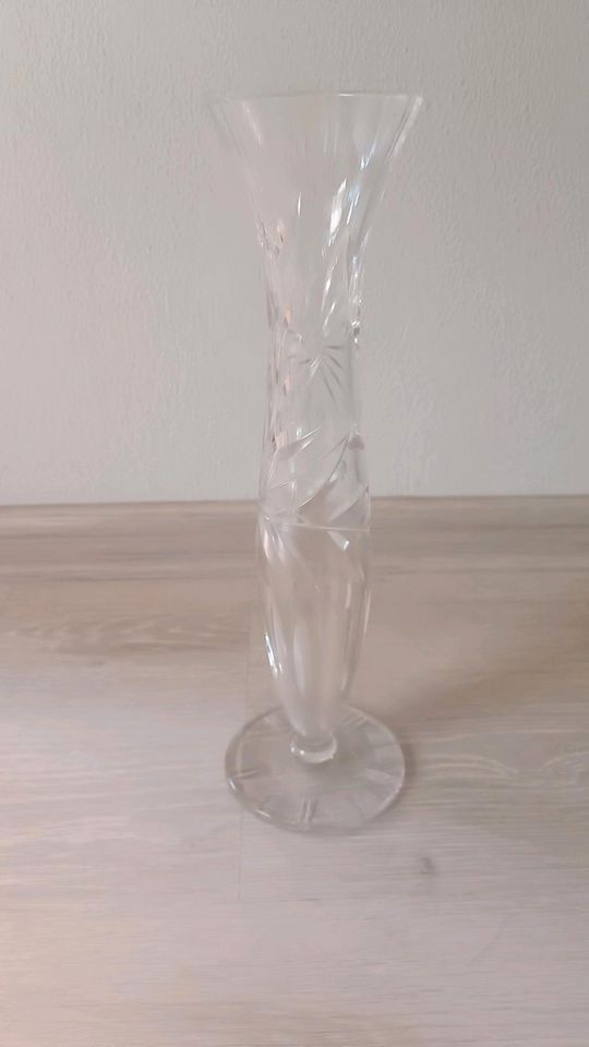 Vase Glas Glasvase in Braunschweig