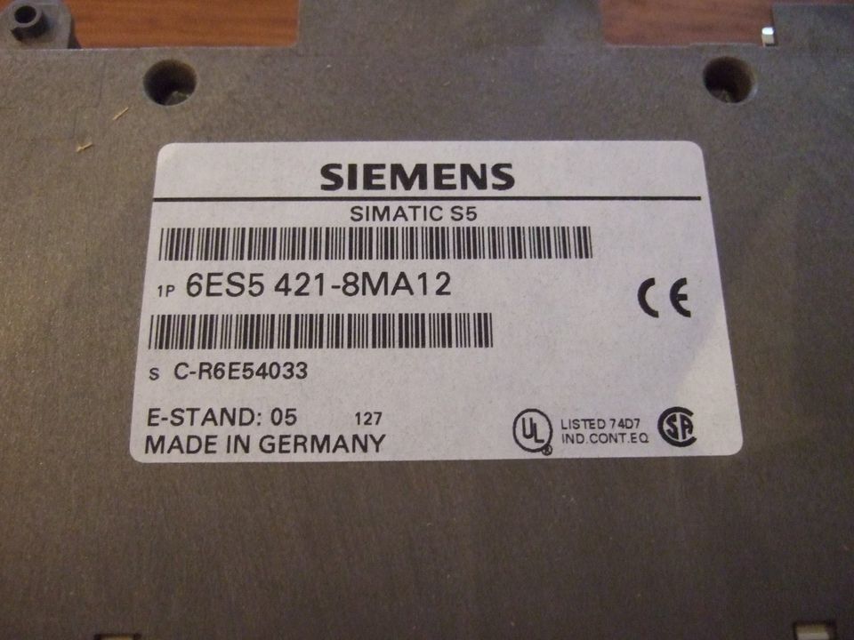 Siemens Simatic S5 6ES5 421-8MA12 Digital Input Neu + OVP in Weinheim