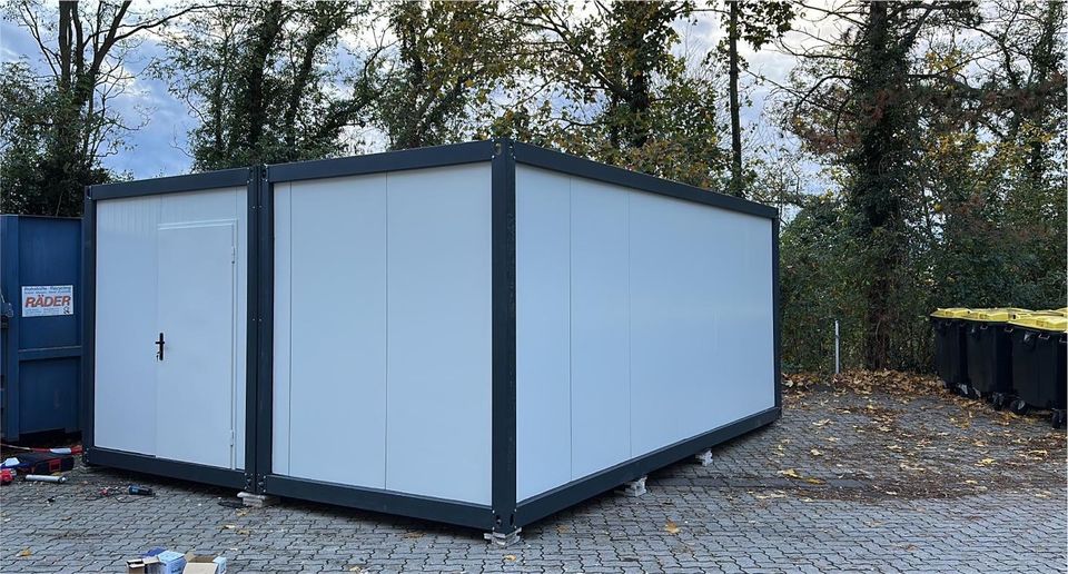 Container, Bürocontainer: Villex Doppio Cube Blanc in Unna