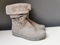 Winterschuhe Stiefel Relife 38 grau Damen Glitzer gefüttert Thüringen - Erfurt Vorschau