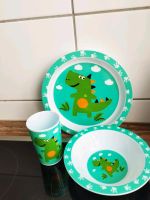 Dinosaurier Kindergeschirr Set Flachteller Suppenteller Becher Hannover - Ahlem-Badenstedt-Davenstedt Vorschau