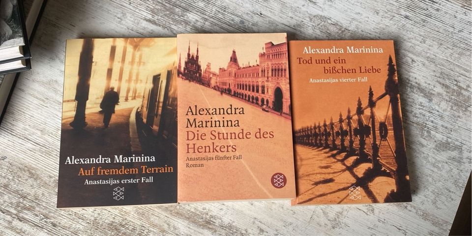 5 Bücher von Alexandra Marinina Krimi roman Buch Thriller in Dresden