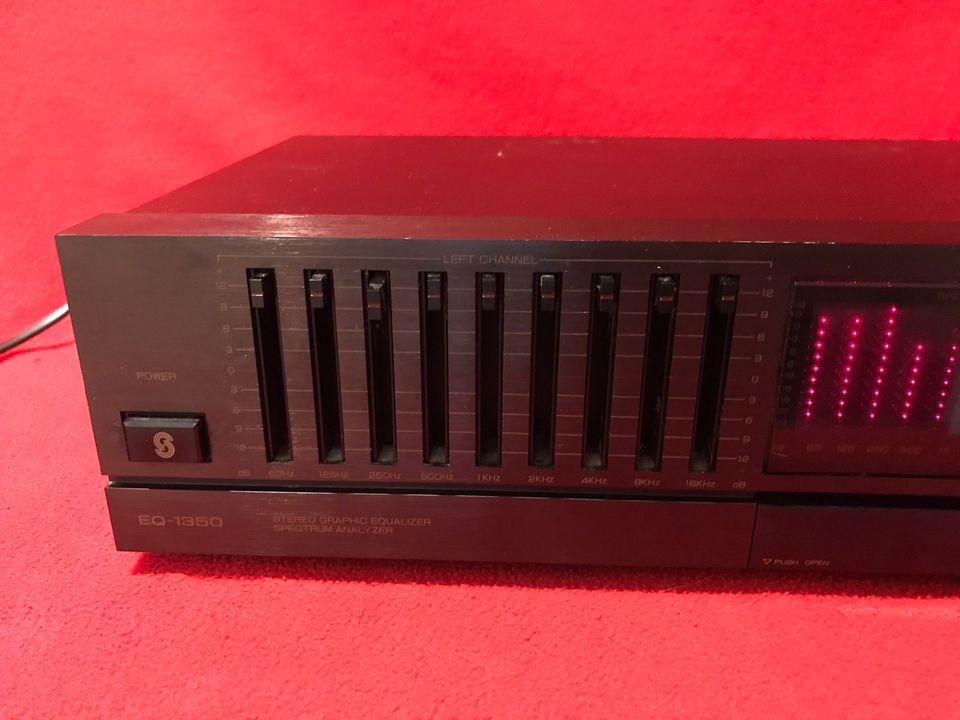 Sherwood EQ-1350 Equalizer 2x9 Band Spectrum Hi-Fi Stereo in Essen