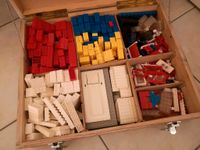 Legosammlung alt ca 1958 in Holzkiste Konvolut Sammlung Wandsbek - Hamburg Farmsen-Berne Vorschau
