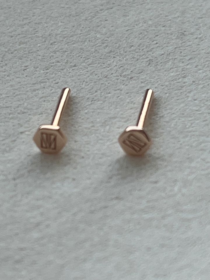 Rückteil Backpiece Gewinde Saboteur Piercing 8 mm rosegold in Pullach im Isartal